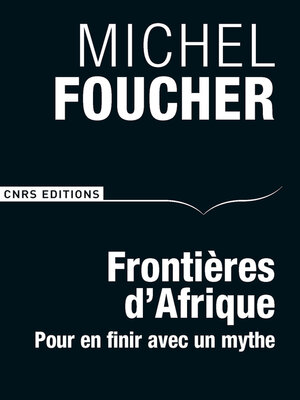 cover image of Frontières d'Afrique